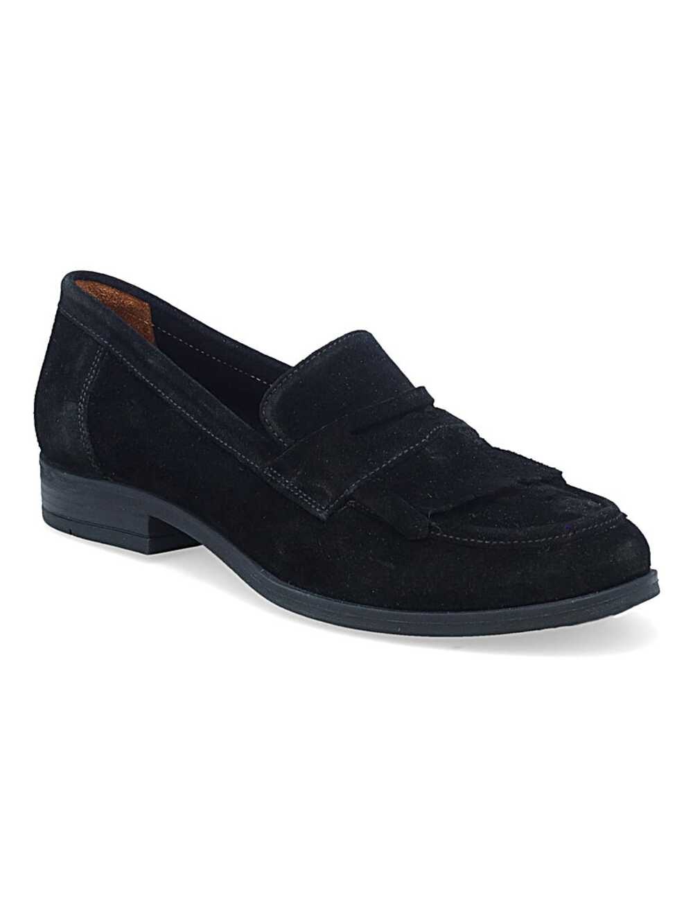 Miz Mooz 42 Ilona loafers suede flats black sz 11 new in box $160